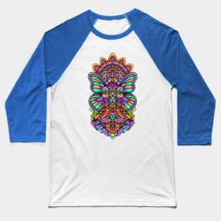 ELEPHANT BUTTERFLY Baseball T-Shirt